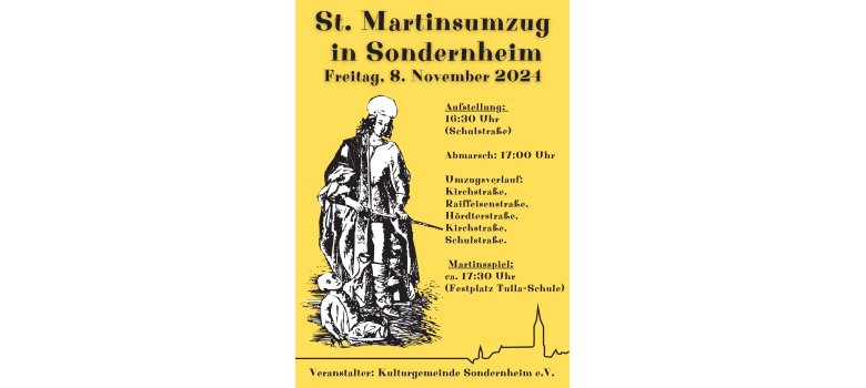 Sondernheim Martinsumzug 08.11.2024