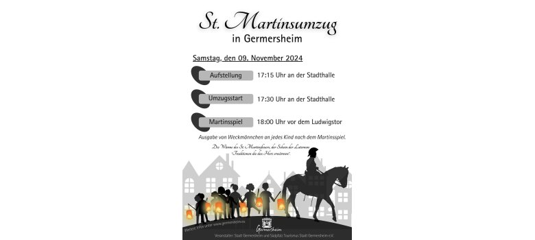 St. Martinsumzug Germersheim am 09.11.2024